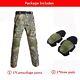 Tenue Tactique Uniforme Militaire Chemise Costume Hauts De L'armée Pantalons De Chasse Camouflage +pads