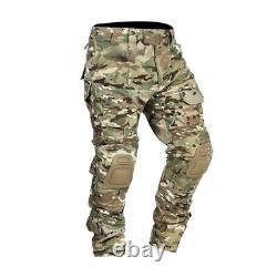 Travail Uniforme Militaire à Poches Multiples Chemises de Combat Tactiques Pantalons Cargo à Camouflage