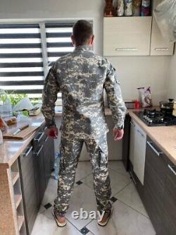 Uniforme Militar Hombre Traje Táctico Camuflaje Camisas Abrigo Conjunto Chalecos