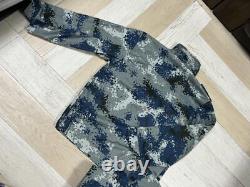 Uniforme de camouflage combat gris bleu noir travail