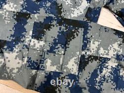 Uniforme de camouflage combat gris bleu noir travail