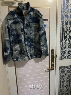 Uniforme de camouflage combat gris bleu noir travail