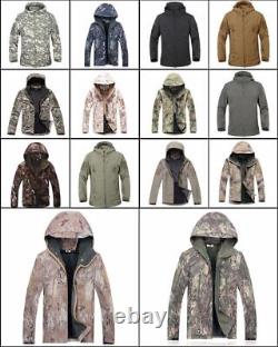 Uniforme militaire de camouflage, vêtements tactiques en polaire thermique d'hiver
