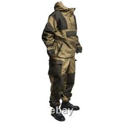 Uniforme militaire de combat Gorka 4 avec veste et pantalon Airsoft et bretelles