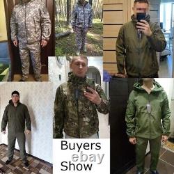 Uniforme militaire en polaire camouflage russe, uniforme de combat tactique assaut, travail en extérieur.