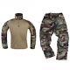 Uniformes Tactiques 2023 Bdu - Tenue De Combat De L'armée - T-shirts De Camouflage - Pantalons De Travail Cargo