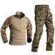 Uniformes Tactiques Pour Hommes Ensemble De Vêtements Militaires De Camouflage Pantalon De Combat Chemise Army