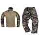 Uniformes Tactiques Pour Hommes En Ensembles De Vêtements Militaires Camouflage Pantalon De Combat Et Chemise De Combat De L'armée