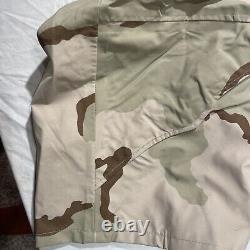Usgi Desert Dcu Camouflage Goretex Parka / Pantalon Set Small Long
