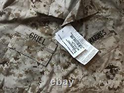 Usmc Desert Marpat Camouflage Uniform Set Small-long Top & Medium Regular Bottom