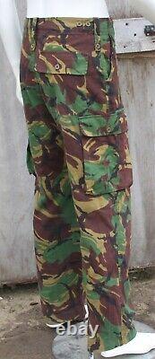 Véritable Surplus British Vintage Camouflage Tropical Pantalon Set Grand 689