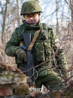 Veste de déchargement de l'armée russe Spetsnaz ZhTM 6Sh117 & ensemble d'été en motif digital flora