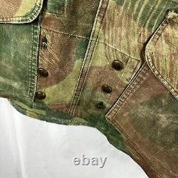 Veste et Pantalon Parachutiste Camouflage Denison Belge Original de 1956 Congo