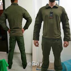 Vêtements Militaires Ensembles Uniformes Tactiques Hauts De Camouflage Et Costumes De Pantalon De Combat