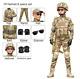 Vêtements De Camouflage Pour Enfants D'entraînement Militaire, Uniforme Des Forces Spéciales Avec Casque