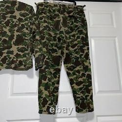 Vintage Homme Camo Paintball Uniforme Set Taille XL